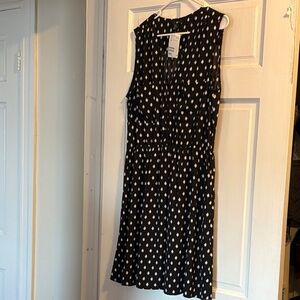 H&M Black and White Polka Dot Dress